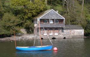 Agatha Christie's house on the River Dart